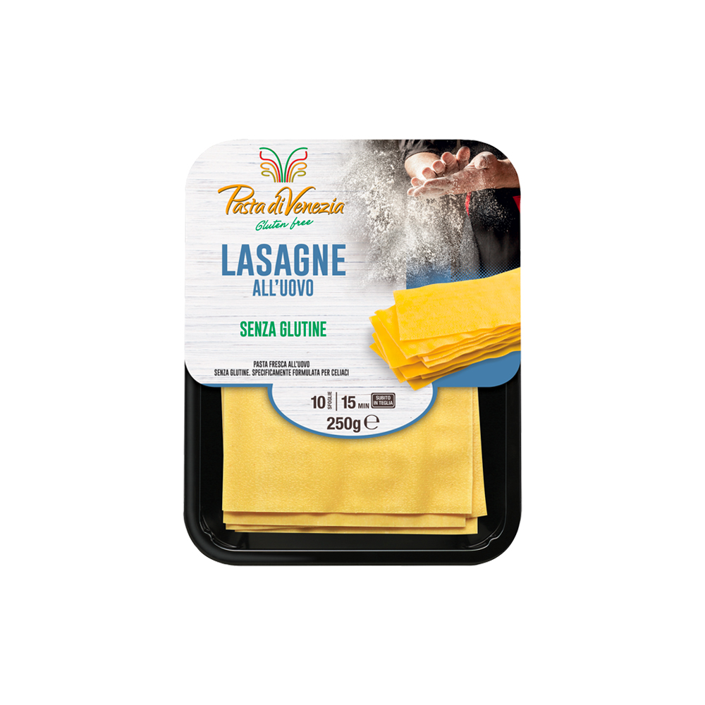 Lasagne Pasta all'Uovo Senza Glutine 250g Pasta di Venezia