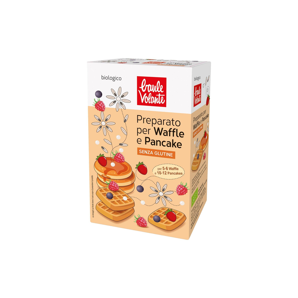 Preparato per Waffle e Pancake Senza Glutine Baule Volante