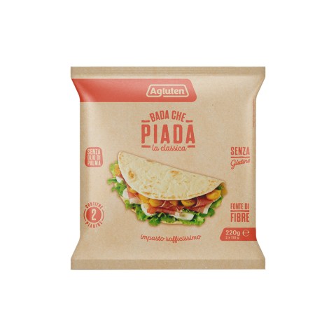 Piadina Bada che Piada Agluten Senza Glutine