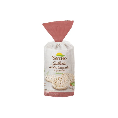 Gallette Biologiche Senza Glutine Sarchio Riso e Quinoa