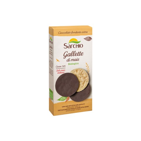 Gallette Senza Glutine Sarchio Mais e Cioccolato