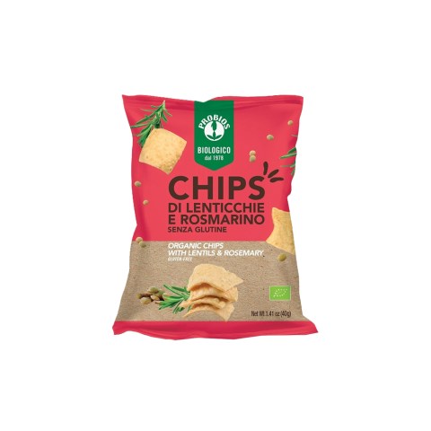 Chips Lenticchie e Rosmarino Senza Glutine Probios