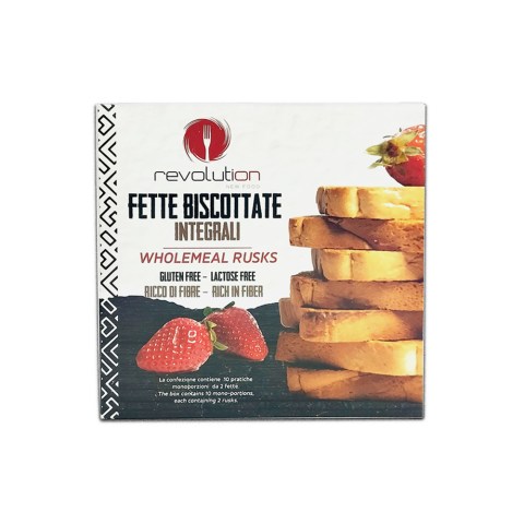 Fette Biscottate Integrali Senza Glutine Revolution Food