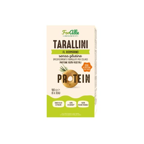 Protein Taralli al Rosmarino Senza Glutine Foralle