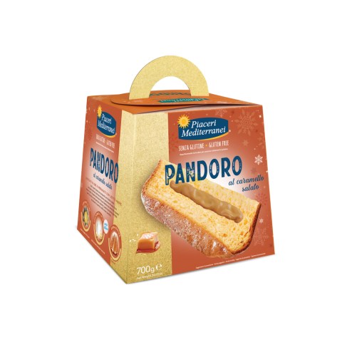 Pandoro al Caramello Salato Senza Glutine Piaceri Mediterranei