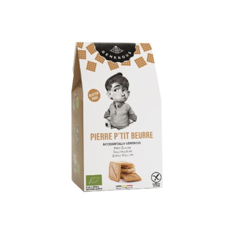 Pierre P'tit Biscotti Al Burro Generous Senza Glutine