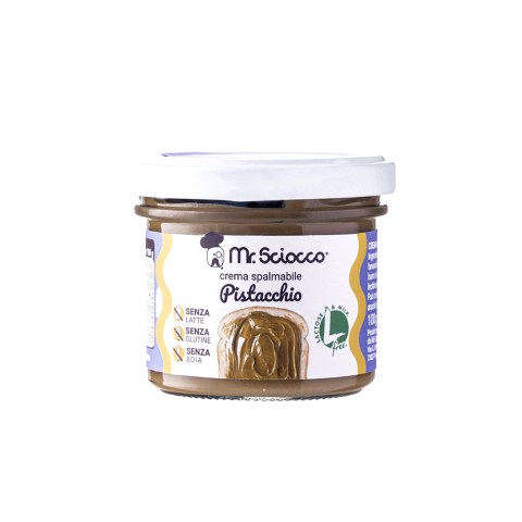 Crema Spalmabile Pistacchio senza glutine Mr Sciocco