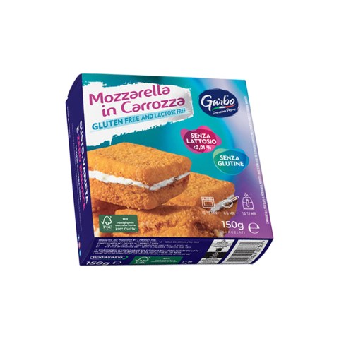 Mozzarella In Carrozza Surgelata Garbo Senza Glutine