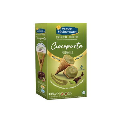 Ciocopunta al pistacchio senza glutine Piaceri Mediterranei