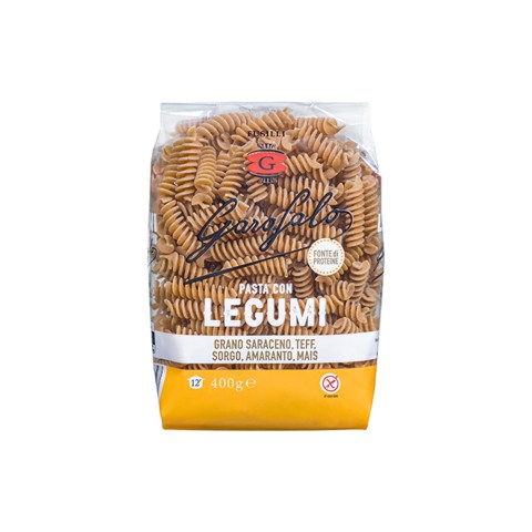 Pasta Legumi e Cereali Fusilli Garofalo Senza Glutine