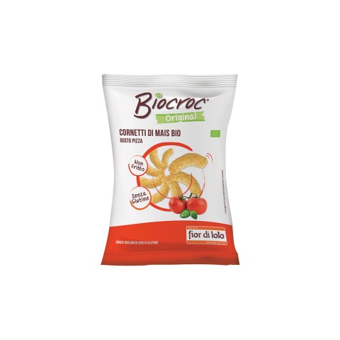 BIOCROC CORNETTI DI MAIS SENZA GLUTINE PIZZA FIOR DI LOTO