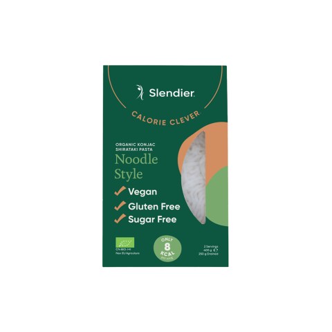 Noodle di Konjac senza glutine  Slendier - Shirataki pasta senza glutine