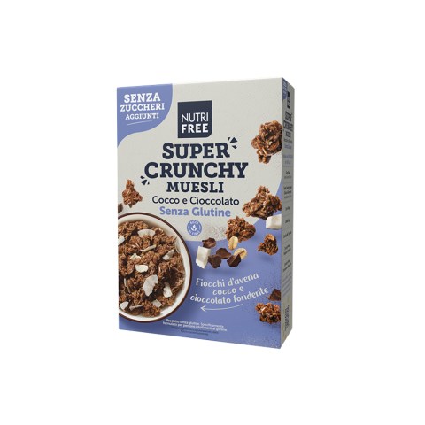 Nutrifree Super Crunchy Muesli Noisette Amande Sans Gluten 300g