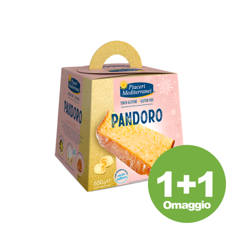 PANDORO SENZA GLUTINE E LATTOSIO PIACERI MEDITERRANEI