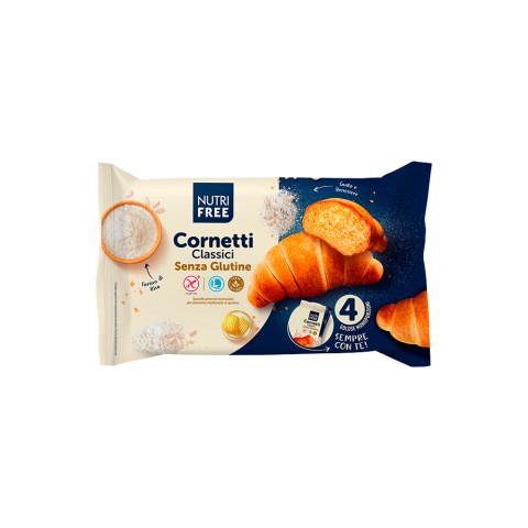 CORNETTI SENZA GLUTINE NUTRIFREE MERENDINE E COLAZIONE