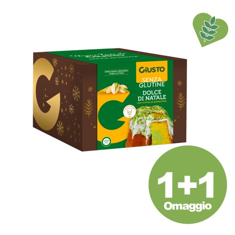 Panettone cuor di Pistacchio senza glutine senza lattosio Nutifree 680g 