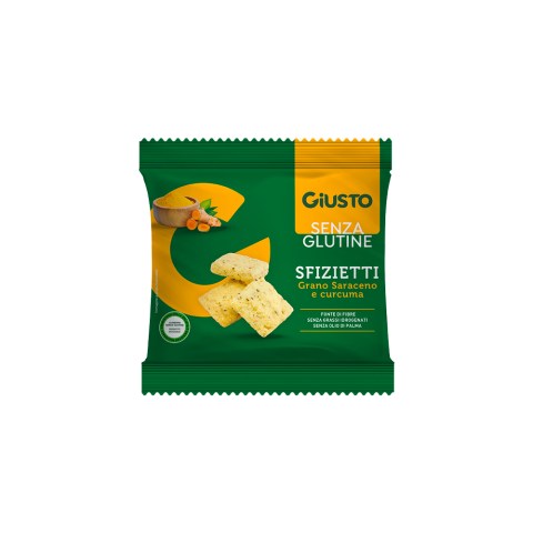 SFIZIETTI CON GRANO SARACENO E CURCUMA - GIUSTO