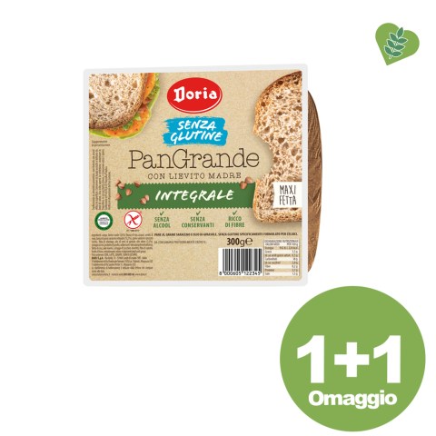 Pangrande Pane Integrale Doria Senza Glutine