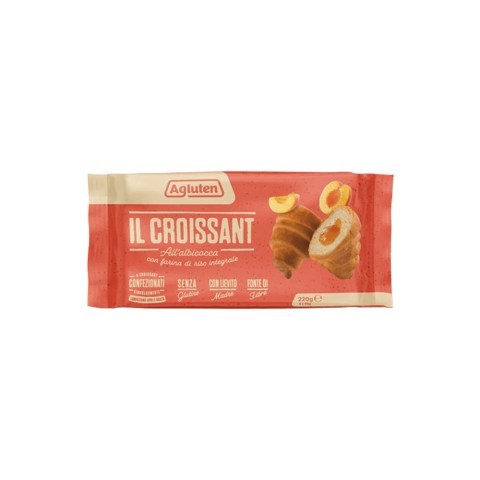 CROISSANT ALBICOCCA SENZA GLUTINE AGLUTEN COLAZIONE E MERENDE