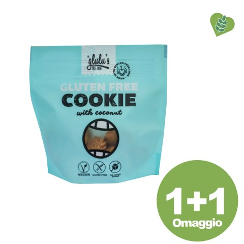 COOKIE AL COCCO BISCOTTI SENZA GLUTINE GLULU