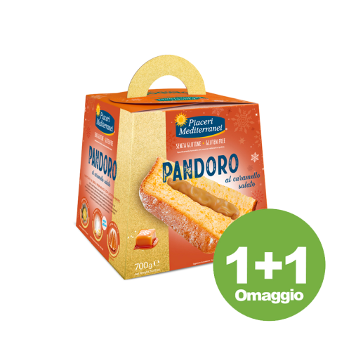 Pandoro al Caramello Salato Senza Glutine Piaceri Mediterranei