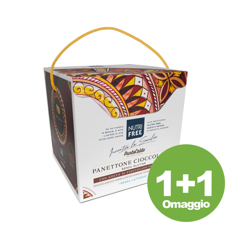 Panettone Cioccolato Senza Glutine Nutrifree Dolci di Natale