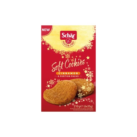 Biscotti Soft Cookies Cinnamon Senza Glutine Schar